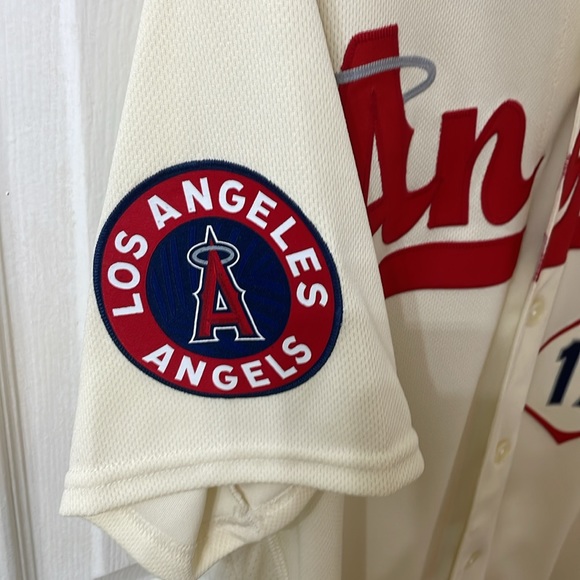Shohei Ohtani city connect Los Angeles Angels jersey authentic rare medium sz40 - Picture 2 of 9